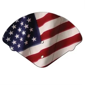 American Flag Inspirational Expandable Hand Fan | https://www.bestnamebadges.com