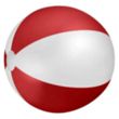 12" Multi-color beach ball | https://www.bestnamebadges.com