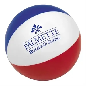 Beach Ball Stress Reliever | https://www.bestnamebadges.com