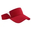 Sport-Tek Dry Zone Colorblock Visor - Dark/All | https://www.bestnamebadges.com