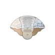 Footprints Inspirational Expandable Hand Fan | https://www.bestnamebadges.com
