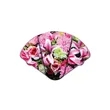 Lily Bouquet Inspirational Expandable Hand Fan | https://www.bestnamebadges.com