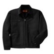 CornerStone Duck Cloth Work Jacket - Dark/All | https://www.bestnamebadges.com