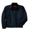 CornerStone Duck Cloth Work Jacket - Dark/All | https://www.bestnamebadges.com