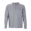 Quarter Zip Brushed Back Micro-Fleece Pullover | https://www.bestnamebadges.com
