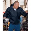 CornerStone Duck Cloth Hooded Work Jacket - Dark/All | https://www.bestnamebadges.com