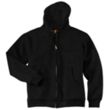 CornerStone Duck Cloth Hooded Work Jacket - Dark/All | https://www.bestnamebadges.com