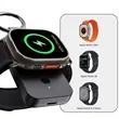 800mAh Portable Watch Wireless Power Bank with Keychain | https://www.bestnamebadges.com