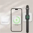 Mini 3-in-1 Wireless Magnetic Power Bank with Keychain | https://www.bestnamebadges.com