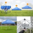 10' X 10' Sublimated Pop Up Canopy Tent Kit With Steel Frame | https://www.bestnamebadges.com