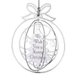 Custom Silver 3D Rotation Ornaments | https://www.bestnamebadges.com