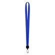 3/4" Full Color Lanyard With Clamshell & Swivel J Hook | https://www.bestnamebadges.com