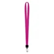 3/4" Full Color Lanyard With Clamshell & Swivel J Hook | https://www.bestnamebadges.com