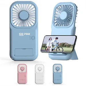 USB Portable Mini Fan Foldable Phone Stand 3 Speed