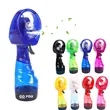 Handheld Battery Powered Water Misting Fan | https://www.bestnamebadges.com