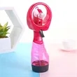 Handheld Battery Powered Water Misting Fan | https://www.bestnamebadges.com