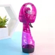 Handheld Battery Powered Water Misting Fan | https://www.bestnamebadges.com