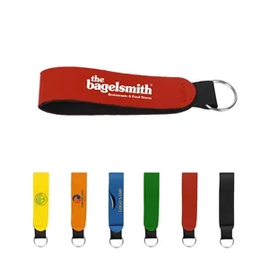 Neoprene Wrist Strap Floating Keychain