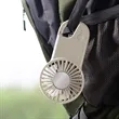 Personal Mini Fan with Carabine | https://www.bestnamebadges.com