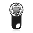 Personal Mini Fan with Carabine | https://www.bestnamebadges.com