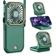 Mini Portable Handheld Rechargeable Hands Free Necklace Fan | https://www.bestnamebadges.com