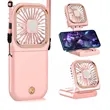 Mini Portable Handheld Rechargeable Hands Free Necklace Fan | https://www.bestnamebadges.com