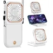 Mini Portable Handheld Rechargeable Hands Free Necklace Fan | https://www.bestnamebadges.com