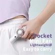 Mini Portable Mute Rechargeable USB Handheld Fan | https://www.bestnamebadges.com
