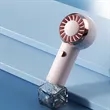 Mini Portable Mute Rechargeable USB Handheld Fan | https://www.bestnamebadges.com