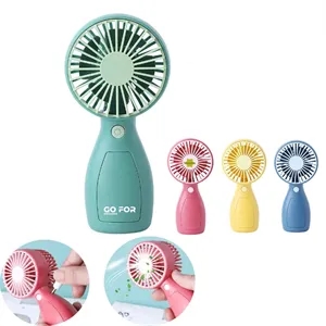 Mini Cartoon Style USB Charging Handheld Fan for Travel