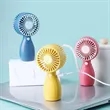 Mini Cartoon Style USB Charging Handheld Fan for Travel | https://www.bestnamebadges.com