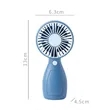 Mini Cartoon Style USB Charging Handheld Fan for Travel | https://www.bestnamebadges.com