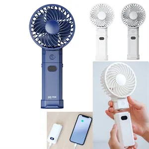 Rechargeable Personal Hand Fan With Charger