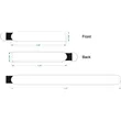 FloatMate Neoprene Wristlet Keychain | https://www.bestnamebadges.com