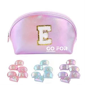PU Colorful Laser Cute Makeup Bag