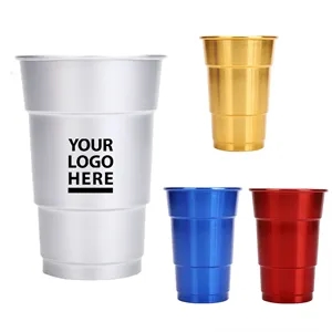 20 Oz Recyclable Aluminum Drinking Party Cups