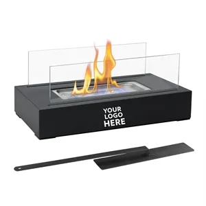 Ethanol Tabletop Fire Pit Rectangle Fireplace Indoor Outdoor