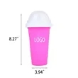 Silicone Slushy Cup | https://www.bestnamebadges.com