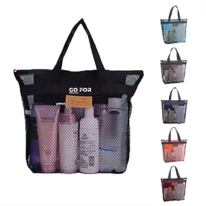 Portable Mesh Beach Tote