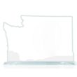 State Map Award -  Washington | https://www.bestnamebadges.com