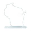 State Map Award -  Wisconsin | https://www.bestnamebadges.com