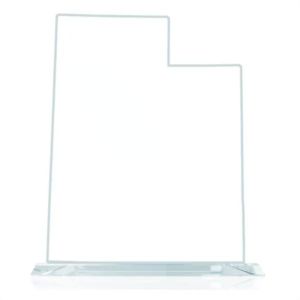 State Map Award -  Utah | https://www.bestnamebadges.com