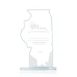 State Map Award -  Illinois | https://www.bestnamebadges.com