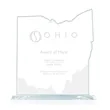 State Map Award -  Ohio | https://www.bestnamebadges.com