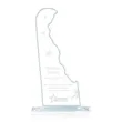 State Map Award -  Delaware | https://www.bestnamebadges.com
