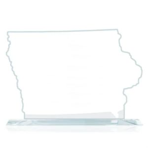 State Map Award -  Iowa | https://www.bestnamebadges.com