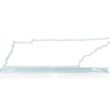 State Map Award -  Tennessee | https://www.bestnamebadges.com