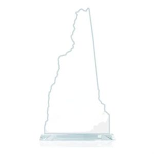 State Map Award -  New Hampshire | https://www.bestnamebadges.com