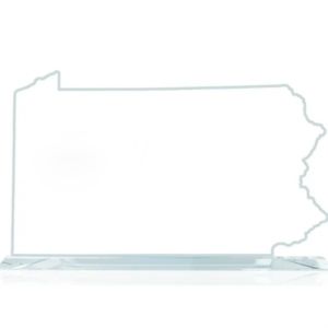 State Map Award -  Pennsylvania | https://www.bestnamebadges.com