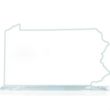 State Map Award -  Pennsylvania | https://www.bestnamebadges.com